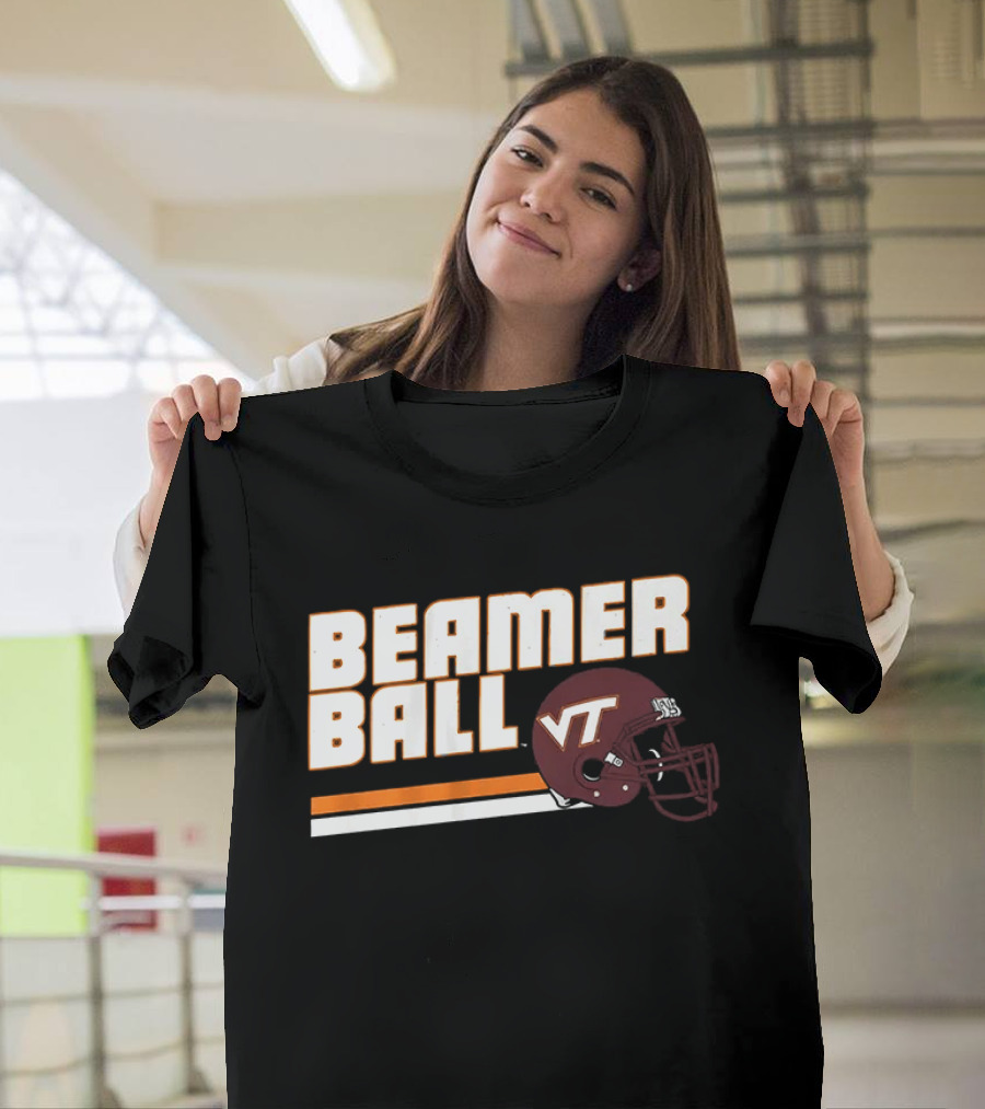 Beamer Ball VT Football Virginia Tech Frank Beamer Coach T-Shirt