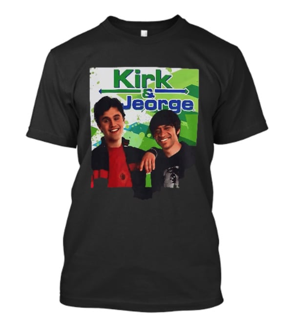 Kirk & Jeorge Drake & Josh TV Show Inspired Green T-Shirt