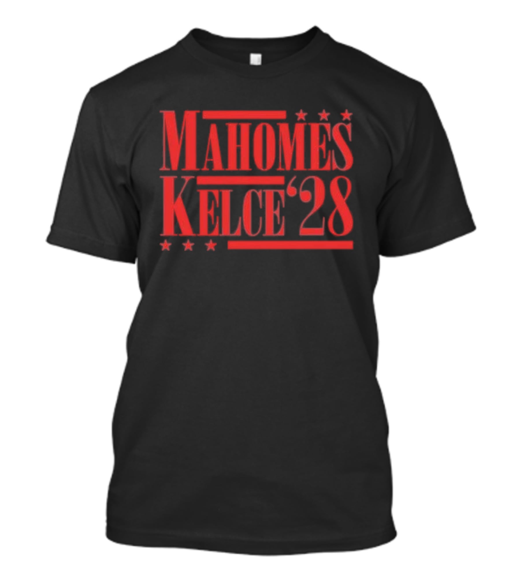 Patrick Mahomes & Travis Kelce Kansas City 2028 Campaign T-Shirt