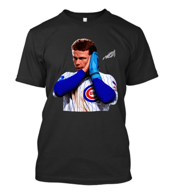 Chicago Cubs Pete Crow Armstrong Night Night Celebration T-Shirt