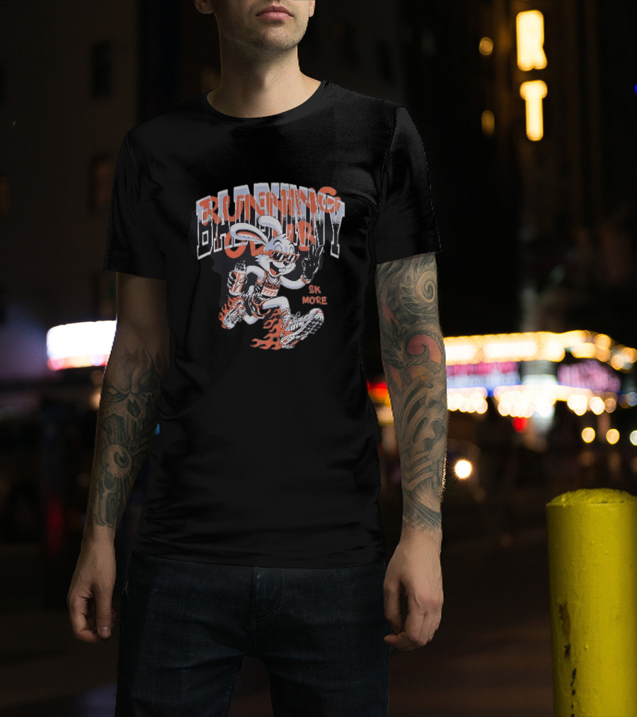 Running Bunny Club 7777 Athletic Sprint 2K More T-Shirt