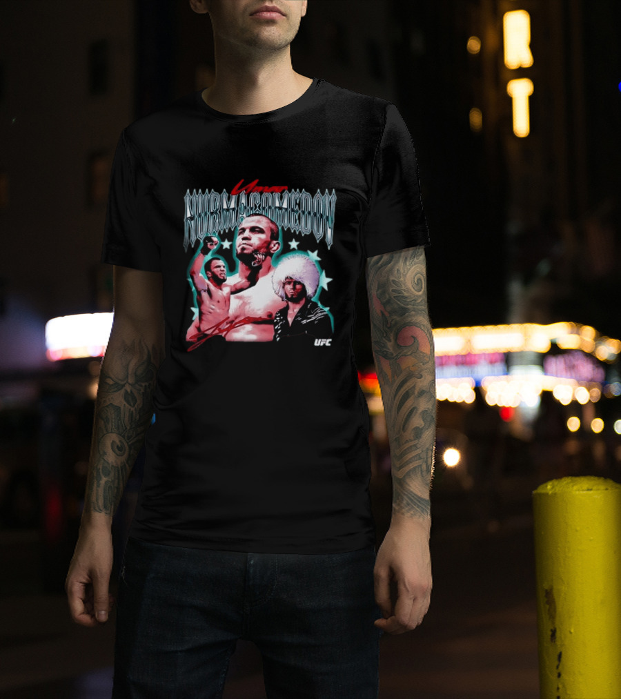 Umar Nurmagomedov UFC Trio Stars Signature T-Shirt