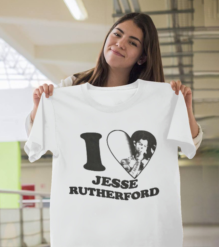 I Heart Jesse Rutherford Fan Appreciation T-Shirt