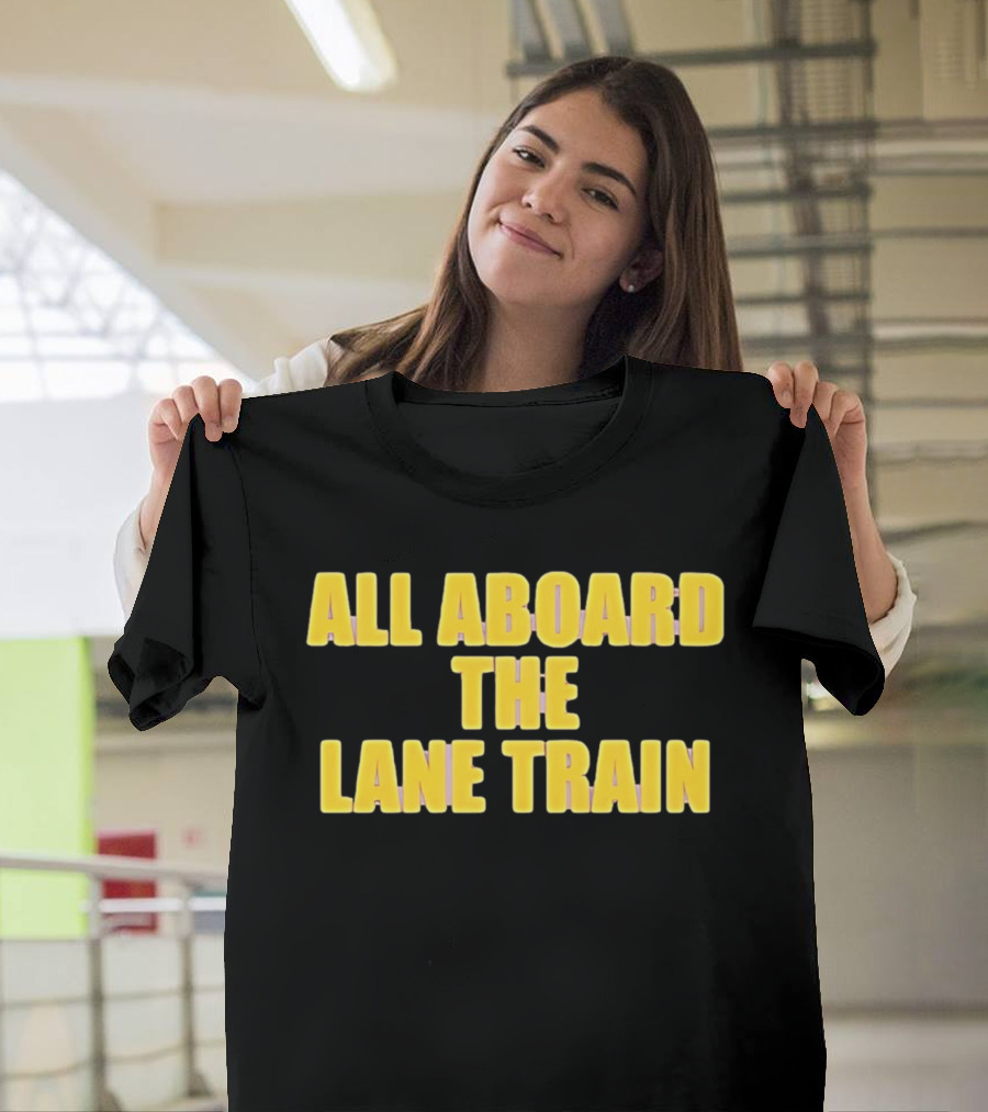 All Aboard The Lane Train Atlanta Braves T-Shirt
