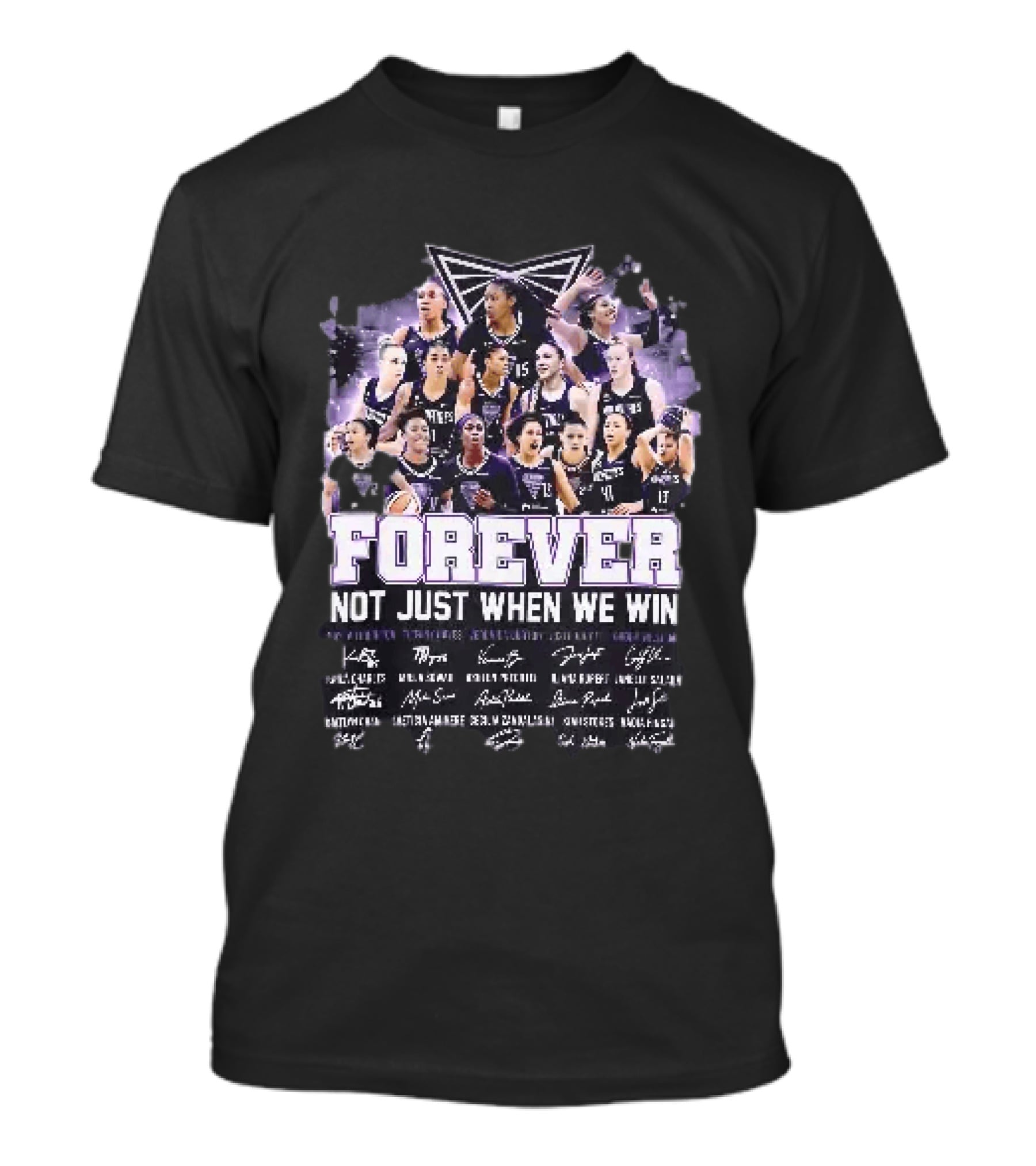 Seattle Storm Forever Not Just When We Win Basketball Players Team Spirit T-Shirt