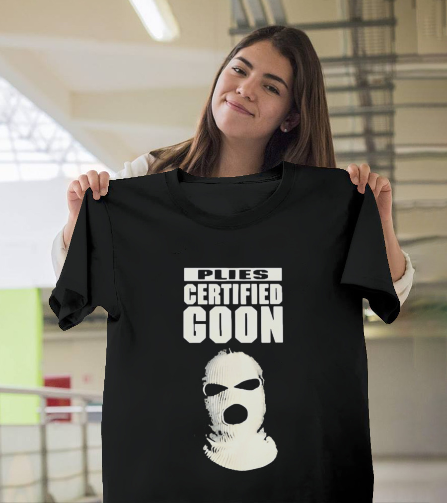 Plies Certified Goon Ski Mask T-Shirt