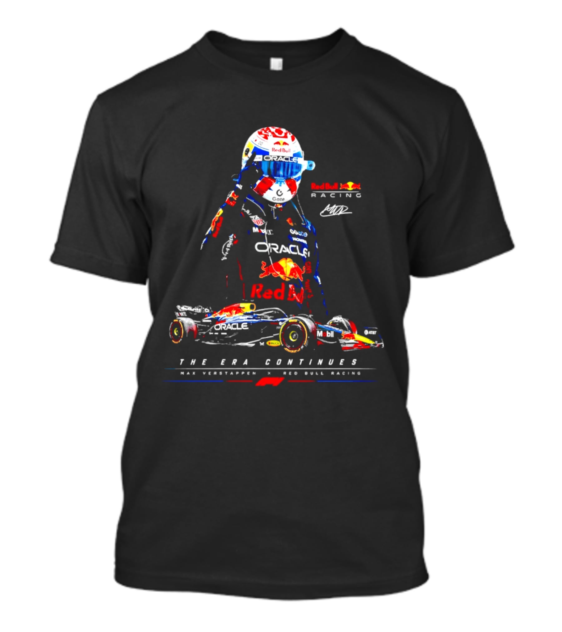 Max Verstappen Red Bull Racing The Era Continues T-Shirt