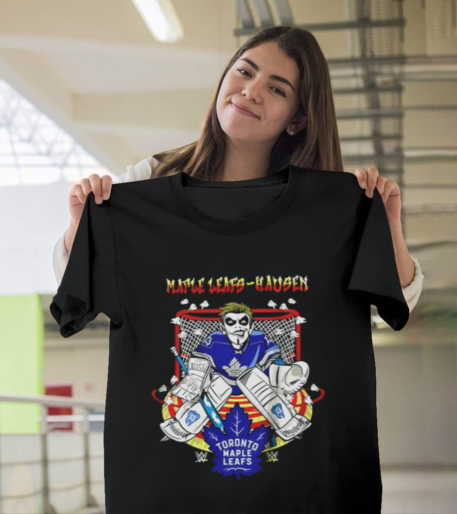 Toronto Maple Leafs Danhausen NHL Hockey WWE T-Shirt