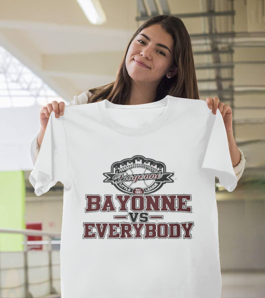 Bayonne Little League Vs Everybody Established 1951 T-Shirt