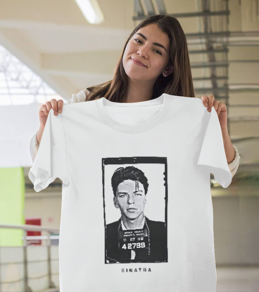 Bergen County Sheriffs Office 11 27 38 42799 Sinatra Shot T-Shirt