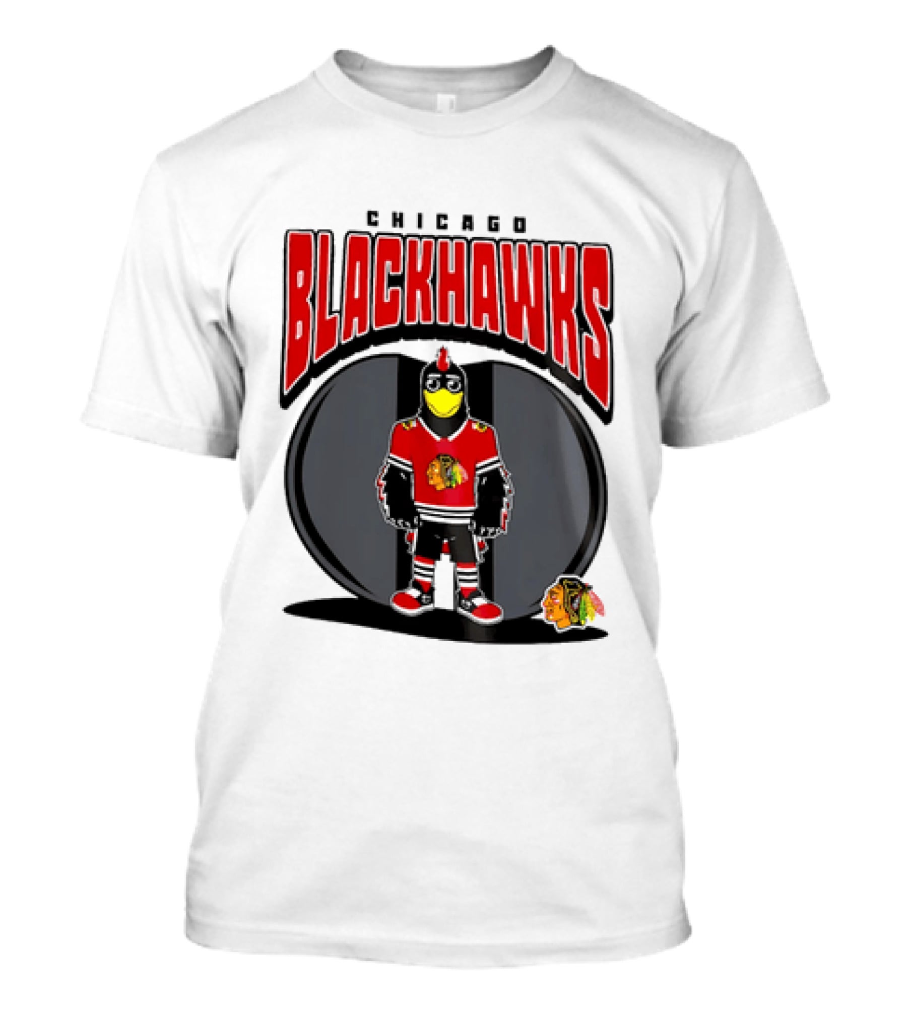 Chicago Blackhawks Mania NHL 2026 Mascot Hockey Fan Gear T-Shirt