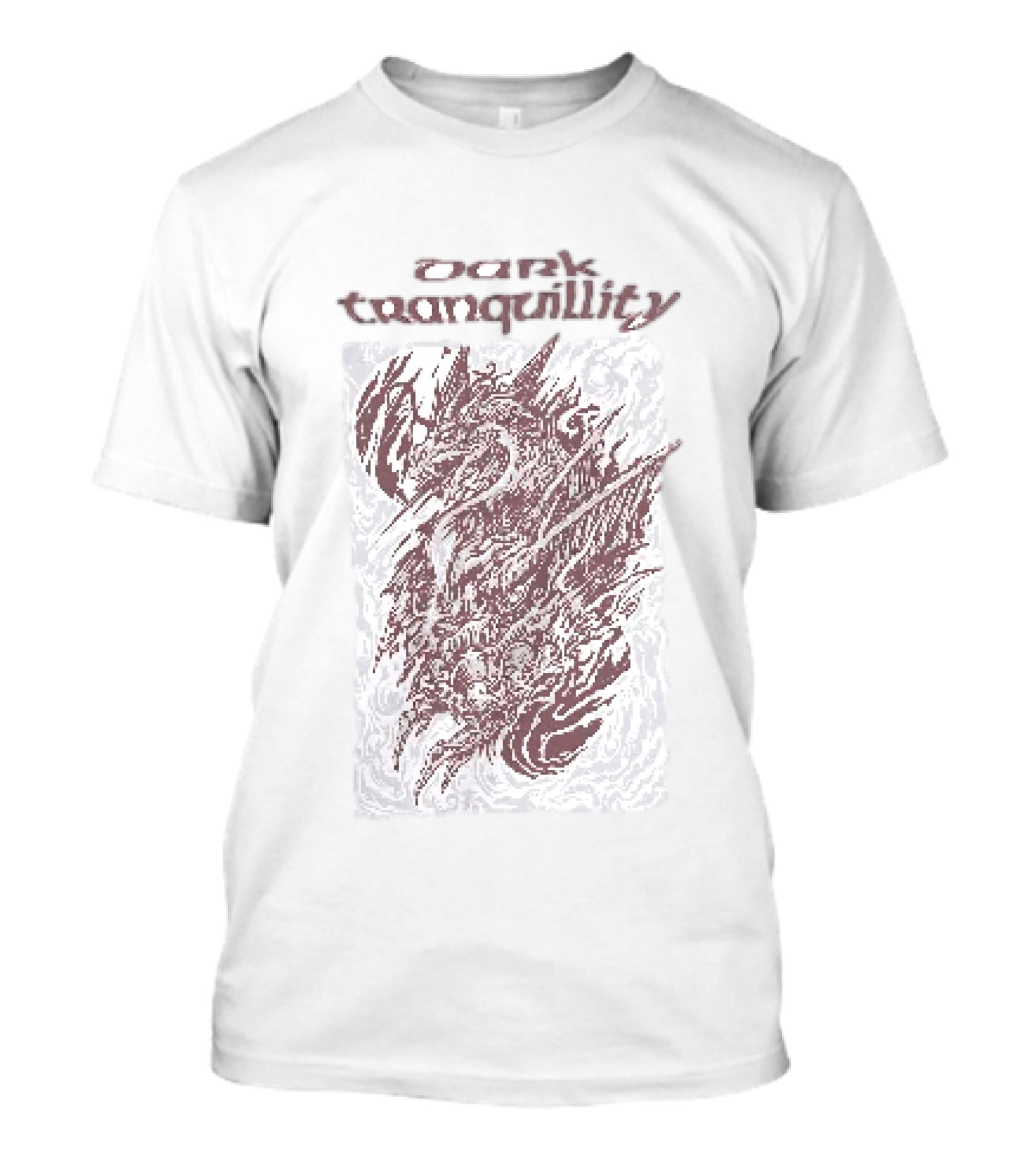 Dark Tranquillity Dragon Illustrative Concept T-Shirt
