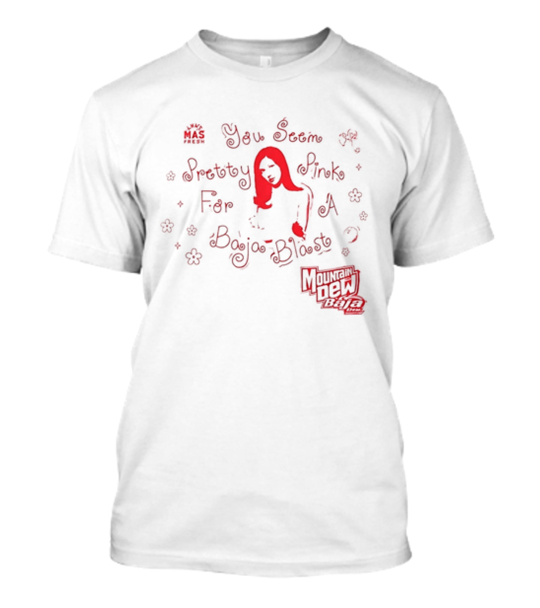 Olivia Rodrigo Taco Bell Pretty In Pink For A Baja Blast T-Shirt
