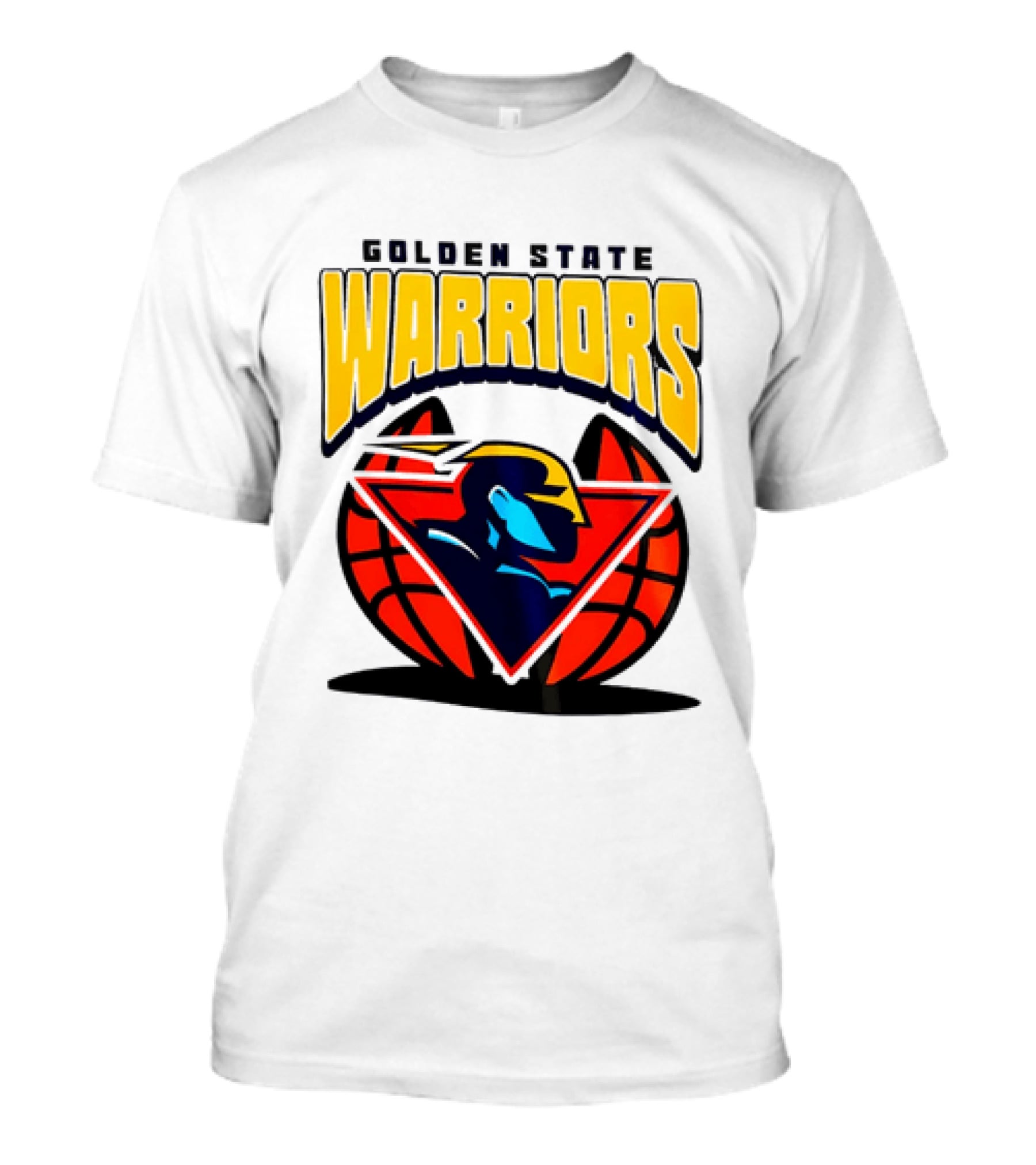 Golden State Warriors NBA 2026 Mania Retro Logo Basketball T-Shirt