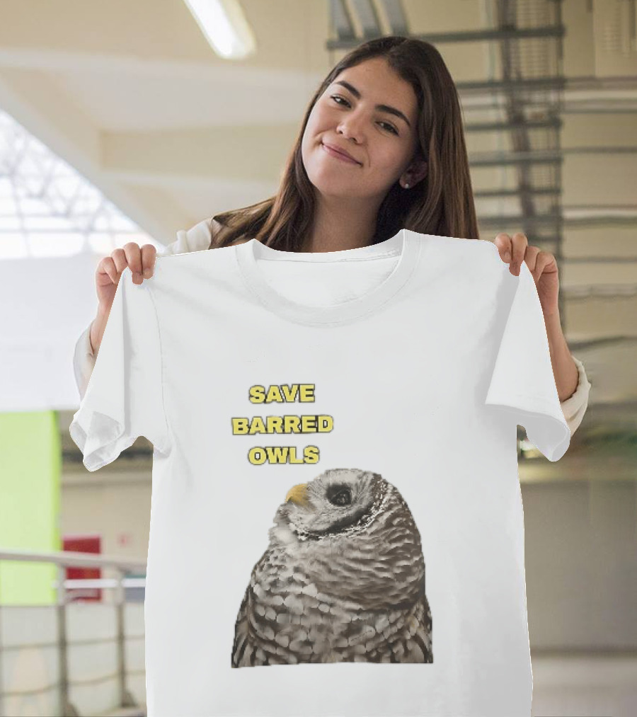 Save Barred Owls Barred Owl Conservation Appeal T-Shirt