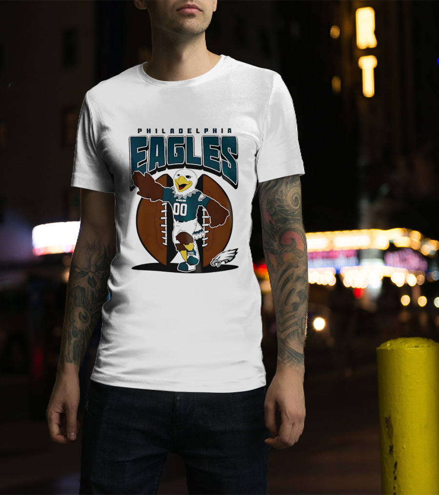 Philadelphia Eagles Swoop Mascot Football 2026 T-Shirt