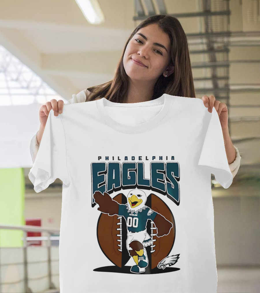 Philadelphia Eagles Swoop Mascot Football 2026 T-Shirt