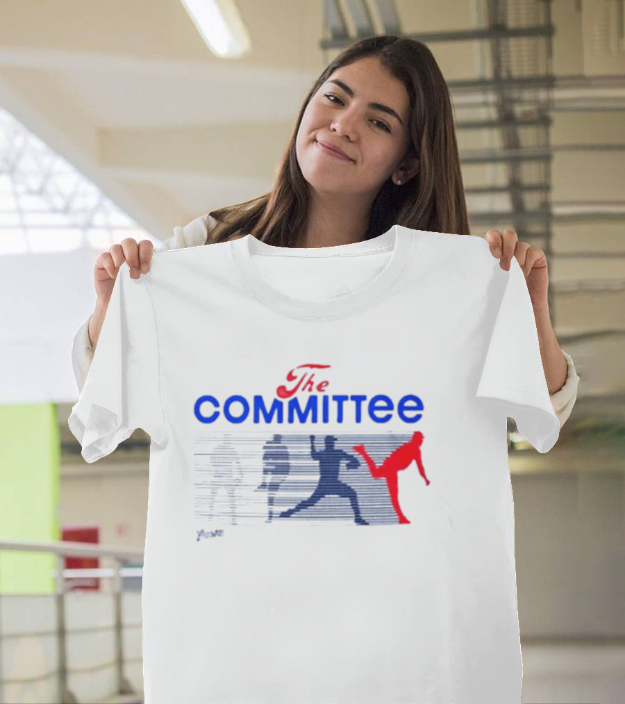 The Committee Pitching Evolution Baseball Journey T-Shirt