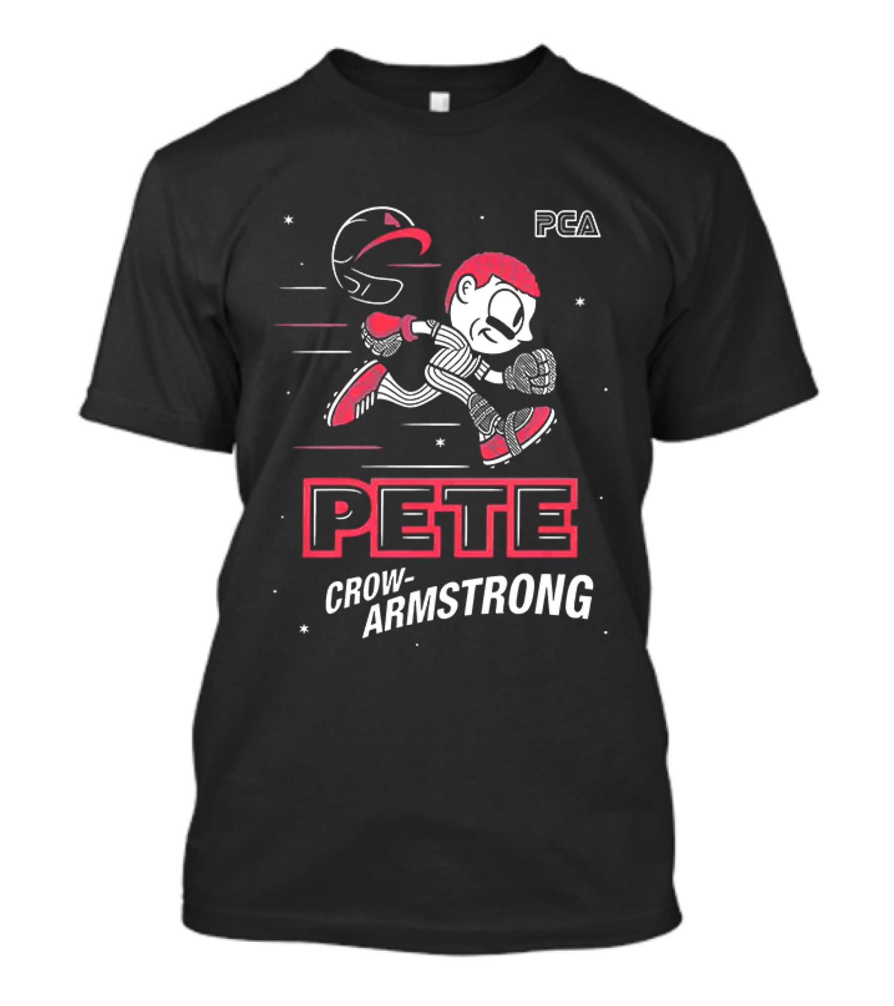 PCA Pete Crow Armstrong Super Speed Video Game Numbers T-Shirt