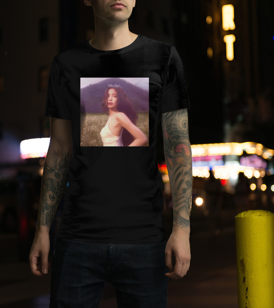 Jennie Fallen Angel EP Cover Photo Mountain Field Scene T-Shirt