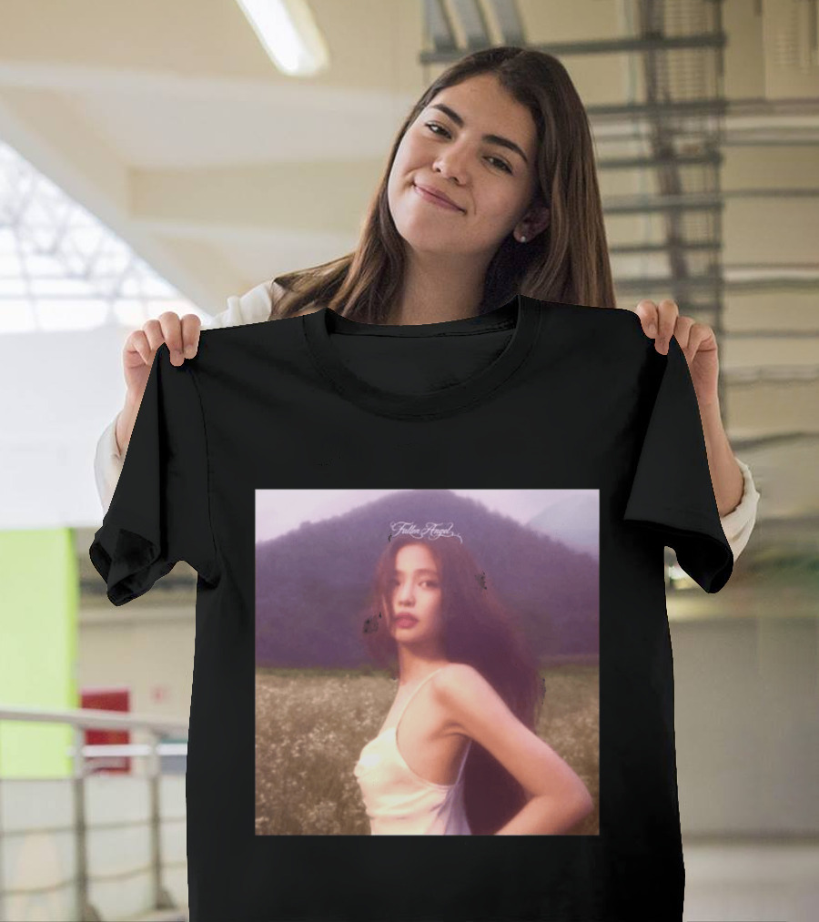 Jennie Fallen Angel EP Cover Photo Mountain Field Scene T-Shirt