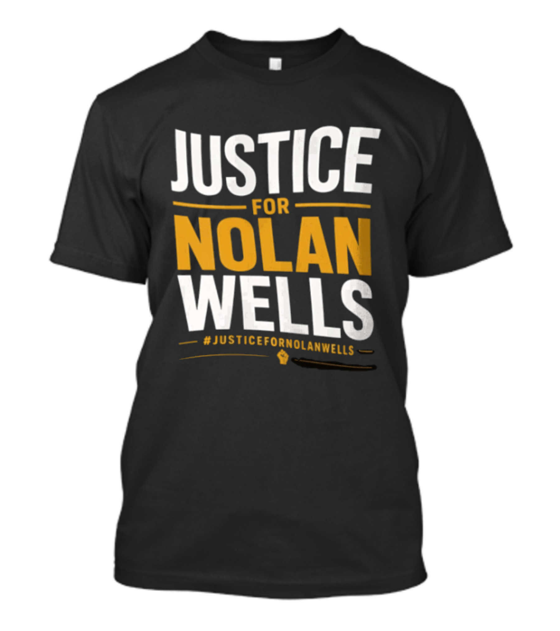 Justice For Nolan Wells #JusticeForNolanWells Awareness T-Shirt