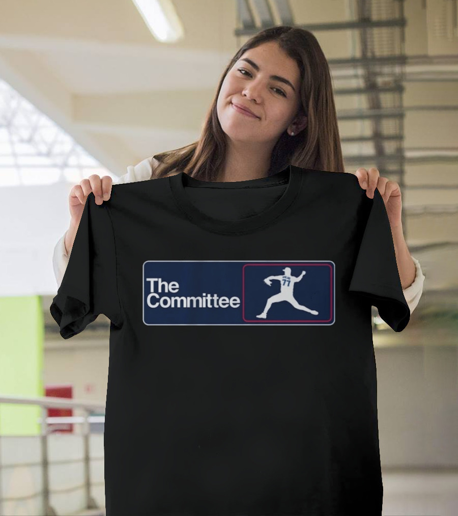 The Committee Louis Varland 77 Pitching T-Shirt