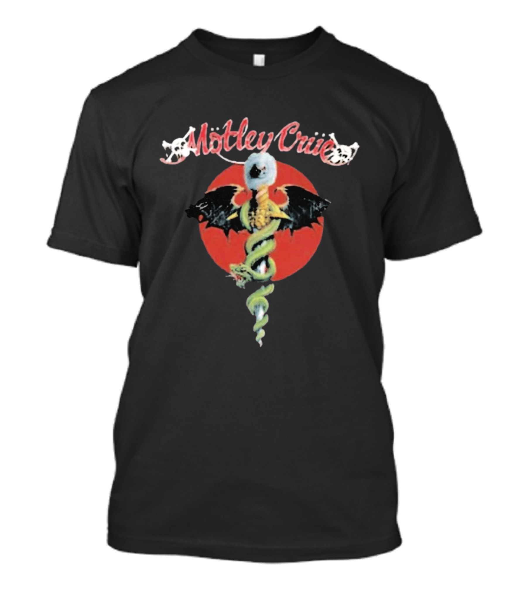 Motley Crue Dr. Feelgood Medical Caduceus Bat Logo Toddler 2026 T-Shirt
