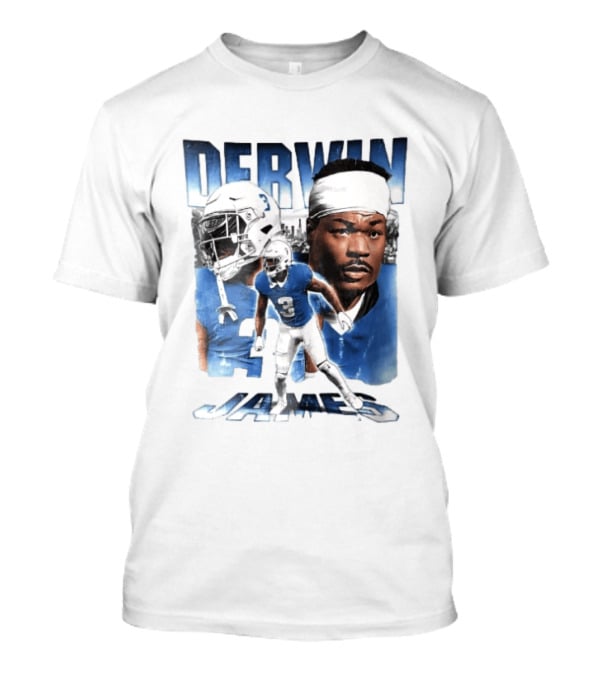 Derwin James Football Photo Collage Skyline Bootleg T-Shirt