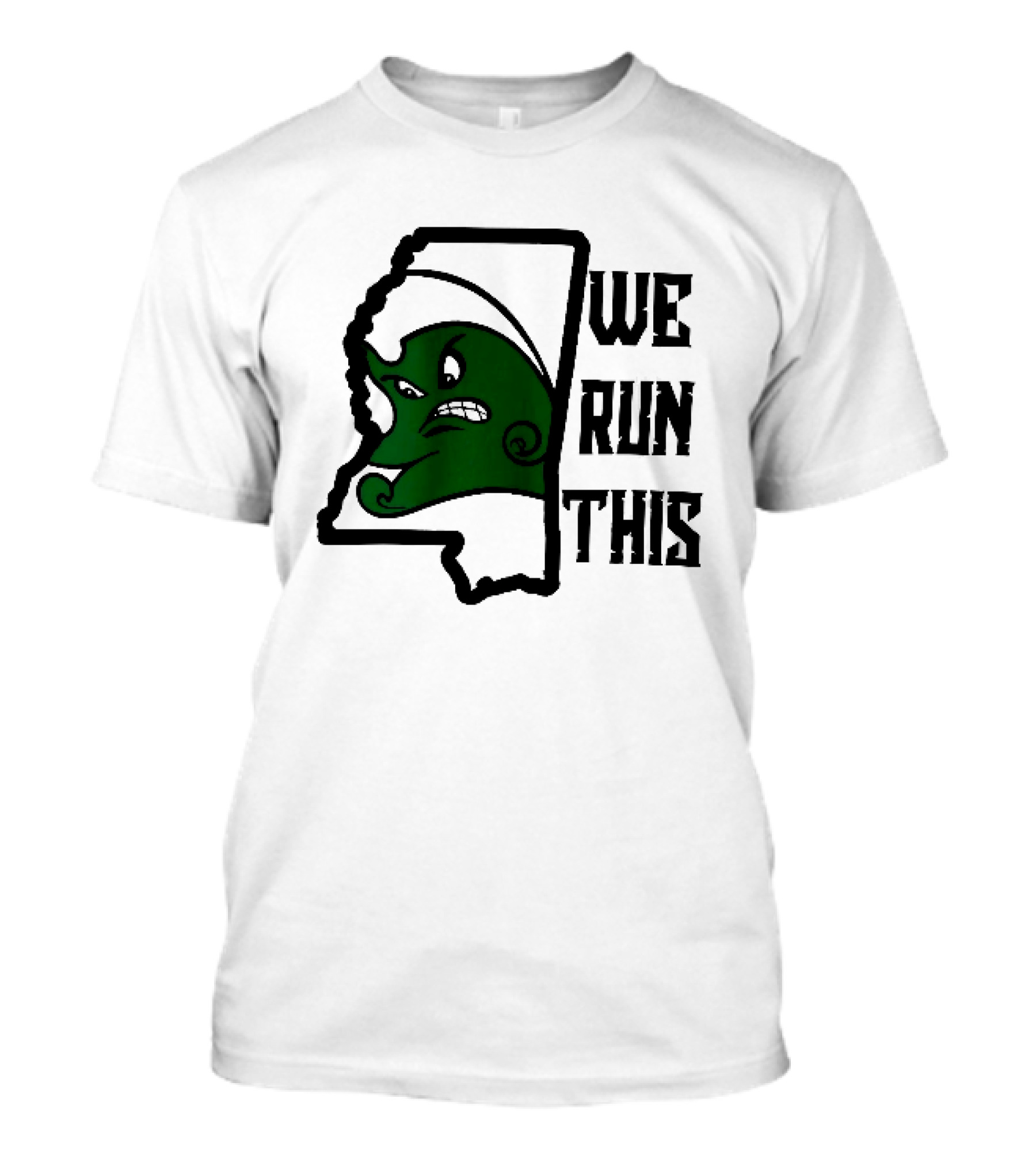 Tulane Green Wave We Run This Mississippi State T-Shirt