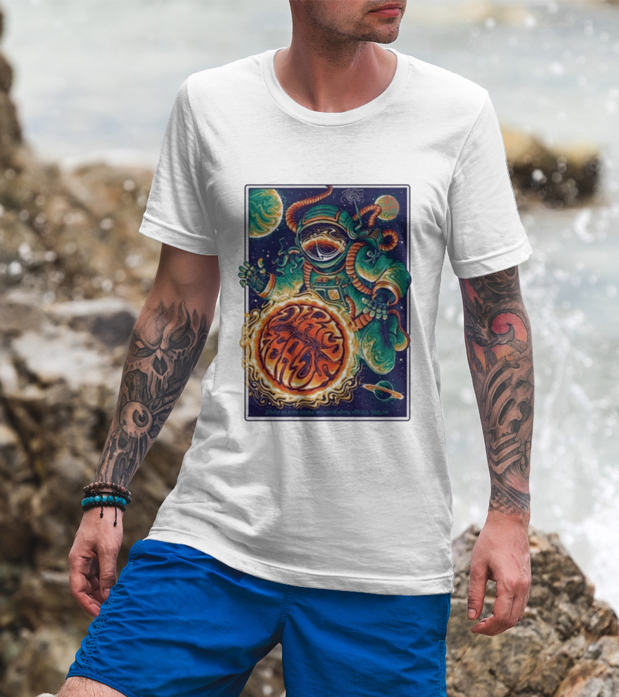 Dirty Heads Cosmic Astronaut Tour The Woodlands TX 8 23 2026 Psychedelic Space Adventure T-Shirt