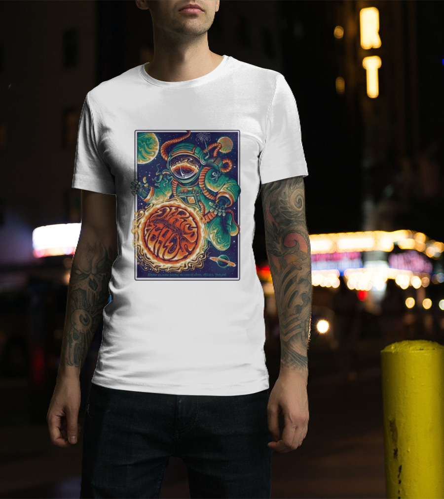 Dirty Heads Cosmic Astronaut Tour The Woodlands TX 8 23 2026 Psychedelic Space Adventure T-Shirt