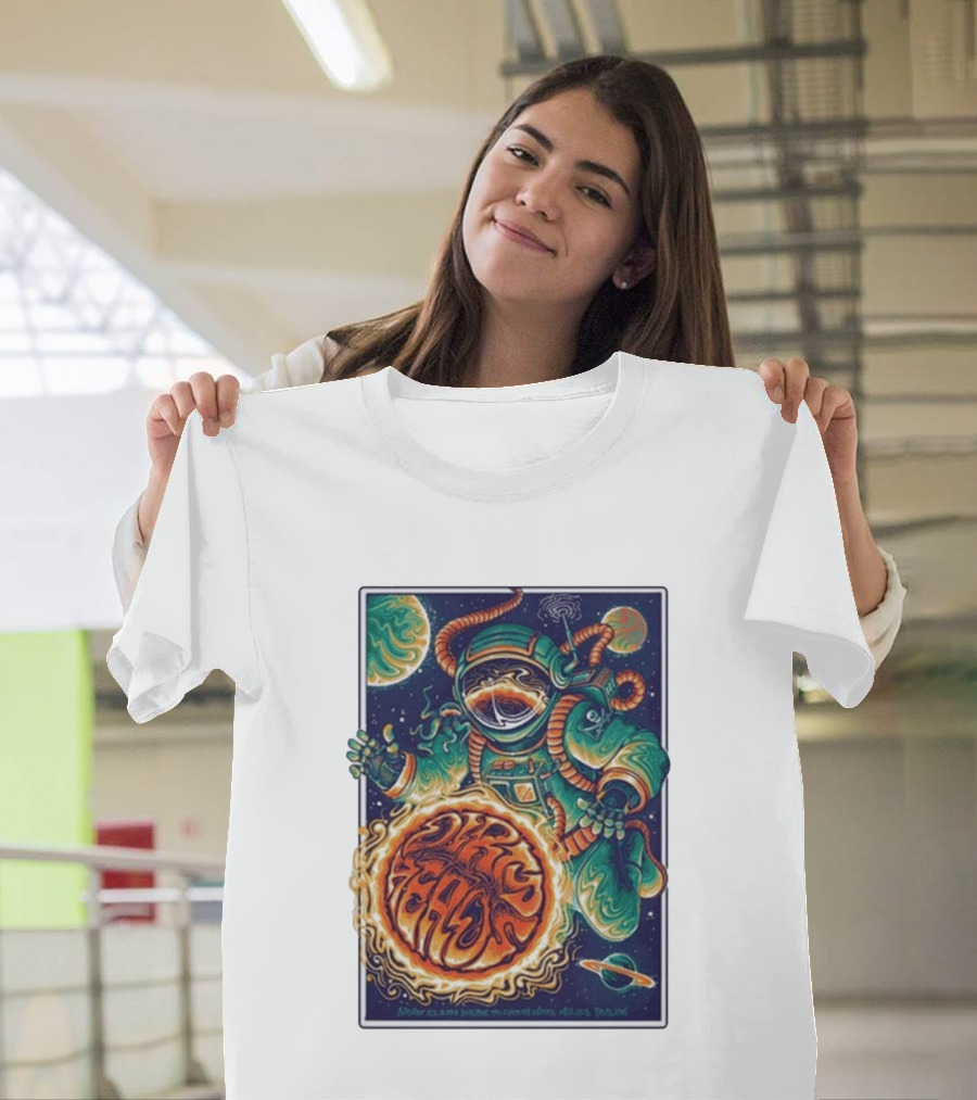 Dirty Heads Cosmic Astronaut Tour The Woodlands TX 8 23 2026 Psychedelic Space Adventure T-Shirt