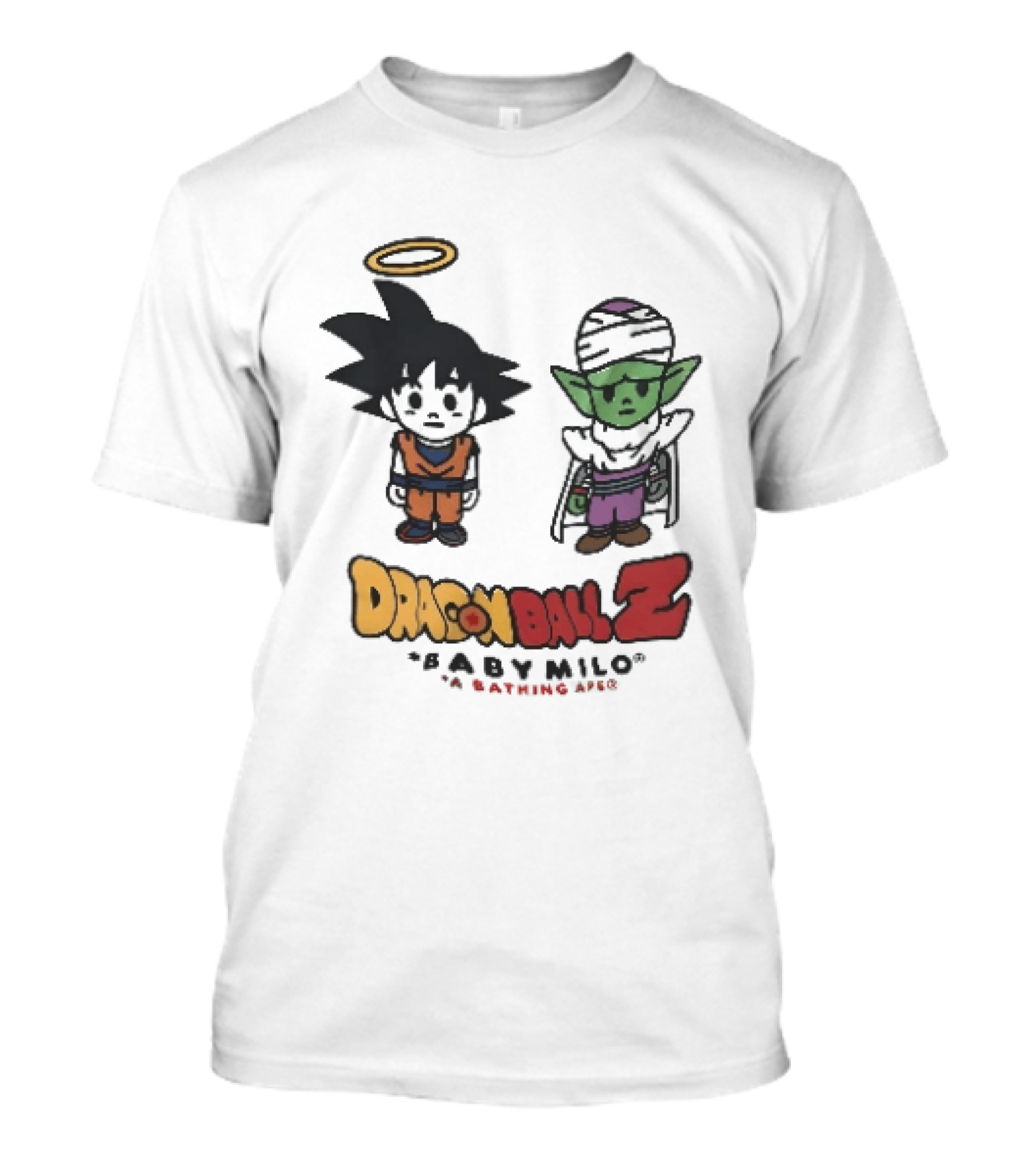 Dragon Ball Z Baby Milo Goku Piccolo Collaboration T-Shirt