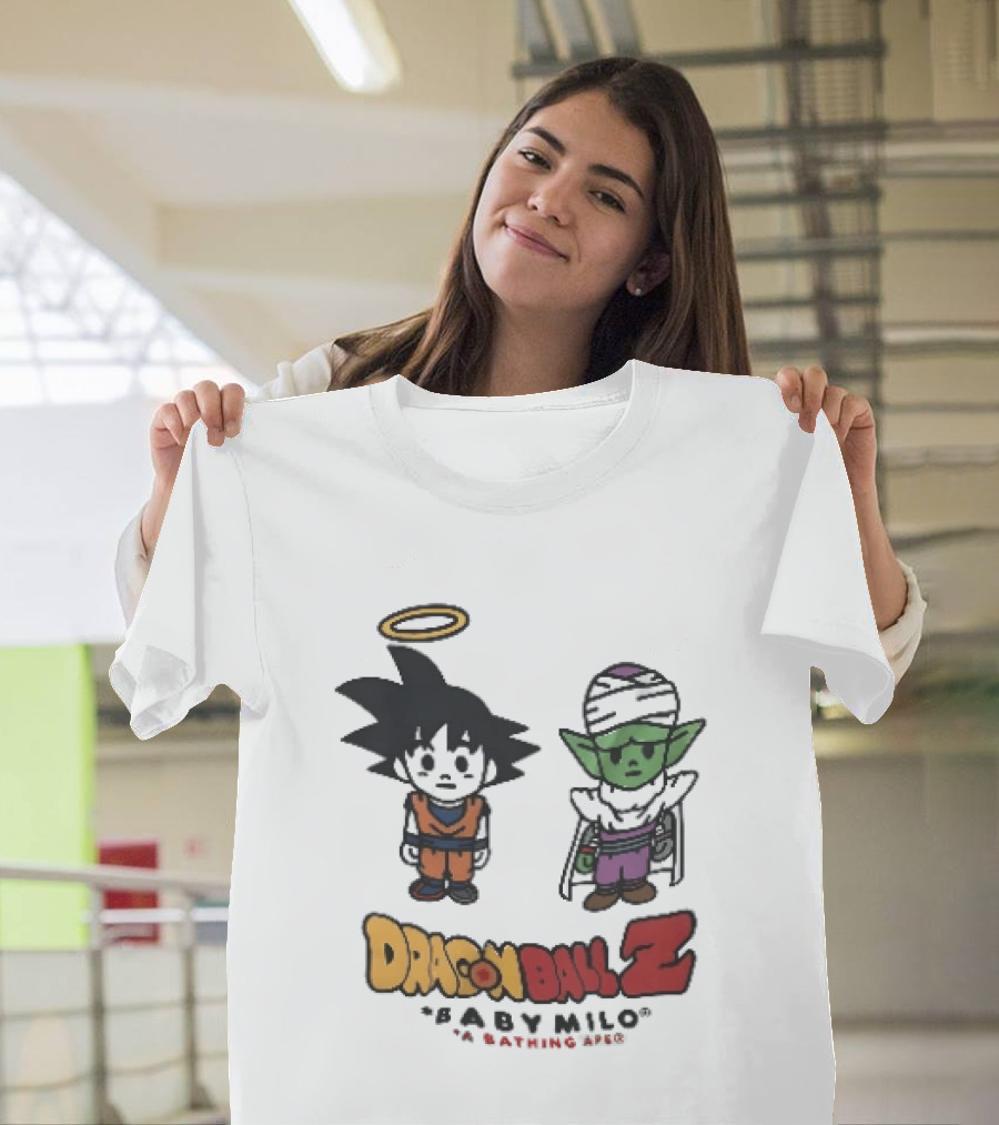 Dragon Ball Z Baby Milo Goku Piccolo Collaboration T-Shirt