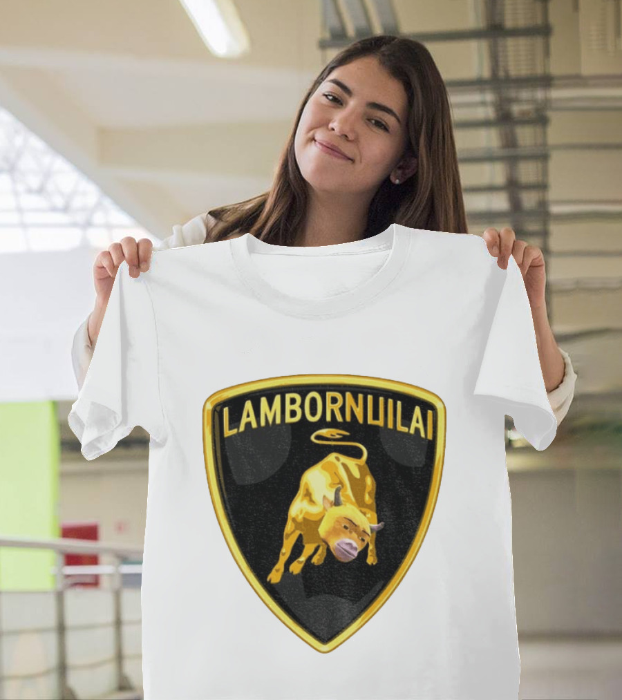 Lambornuilai Gold Bull Meme Niu Lai T-Shirt