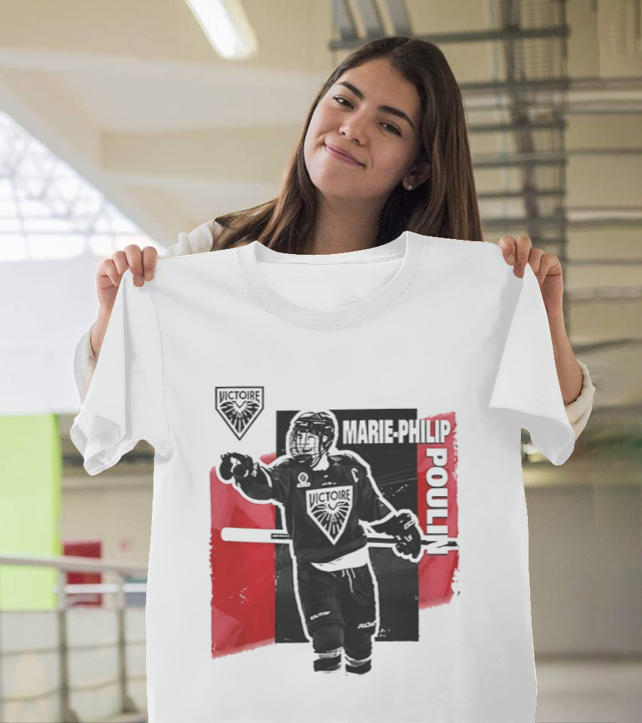 Marie Philip Poulin Team Vancouver Goldeneyes PWHL 2026 T-Shirt