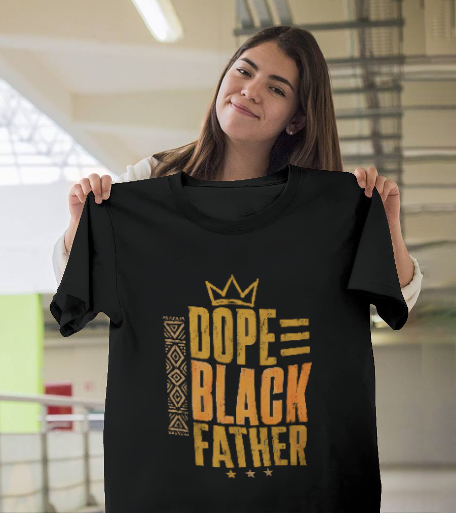 Dope Black Father Crown T-Shirt