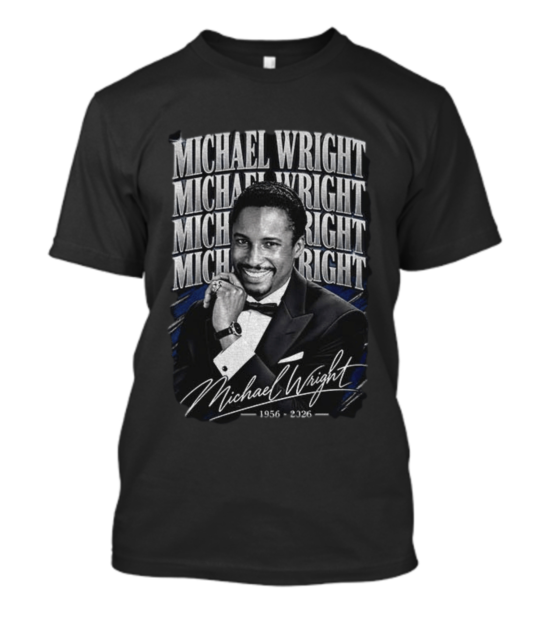 Michael Wright 1956 2026 Commemorative T-Shirt