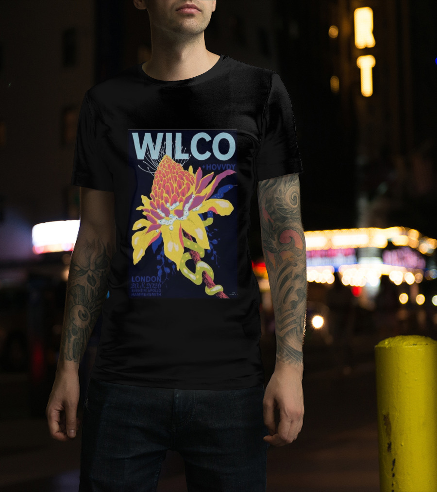 WILCO + Hovvdy London 20.8.2026 Eventim Apollo Hammersmith T-Shirt