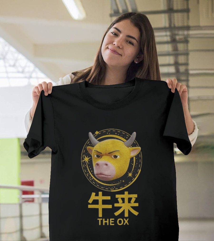 The Ox Meme Expressive Face T-Shirt
