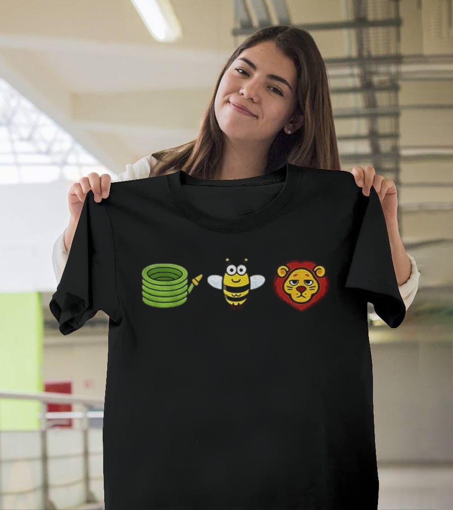 Bee Lion Hose Emoji Icons Collection T-Shirt