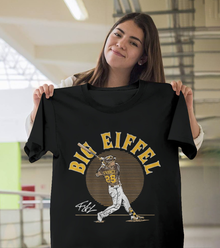 Ty France Big Eiffel San Diego Padres Batter T-Shirt