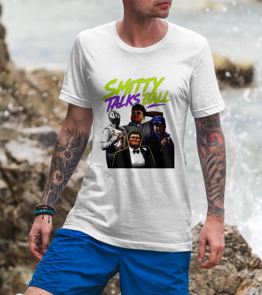 Smitty Talks Ball Tennessee Volunteers Fans Sports T-Shirt