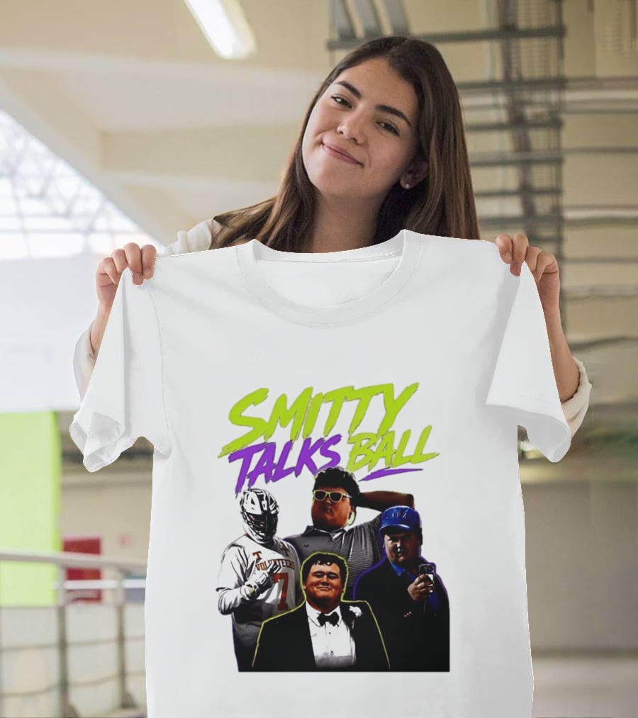 Smitty Talks Ball Tennessee Volunteers Fans Sports T-Shirt