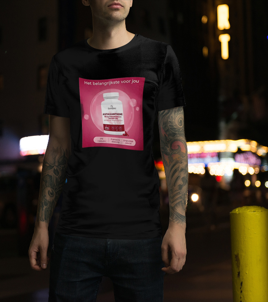 Het Belangrijkste Voor Jou Astaxanthine 18 Mg Haematococcus Pluvialis Alg 270 Capsules Zorghoede Selectie T-Shirt