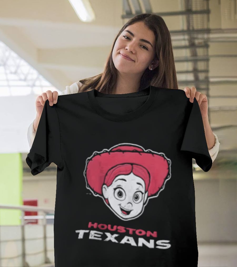 Houston Texans Disney Toy Story Jessie Collaboration T-Shirt