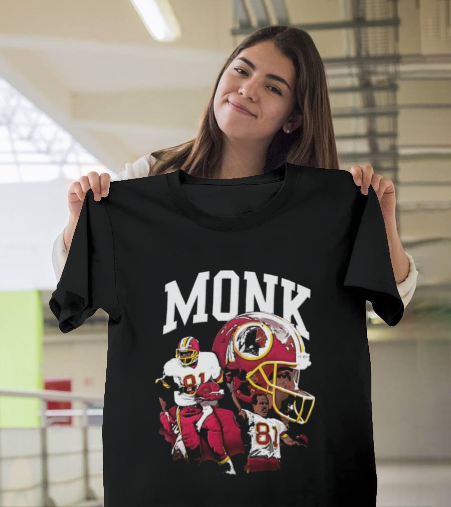 Monk Washington Commanders 81 Iconic Football Legend T-Shirt