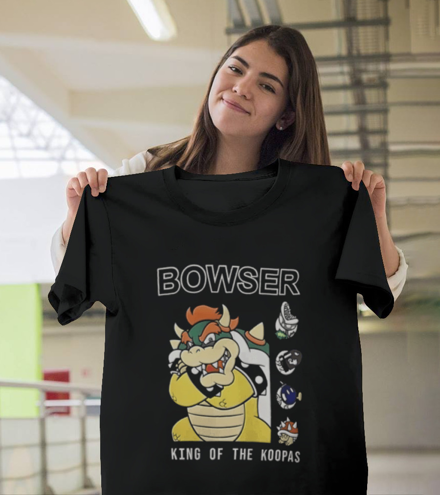 Bowser King Of The Koopas Super Mario T-Shirt