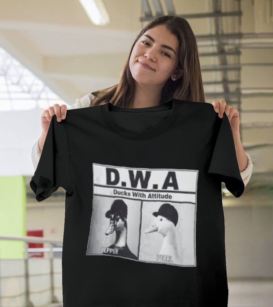 D.W.A Ducks With Attitude Pepper Pearl T-Shirt